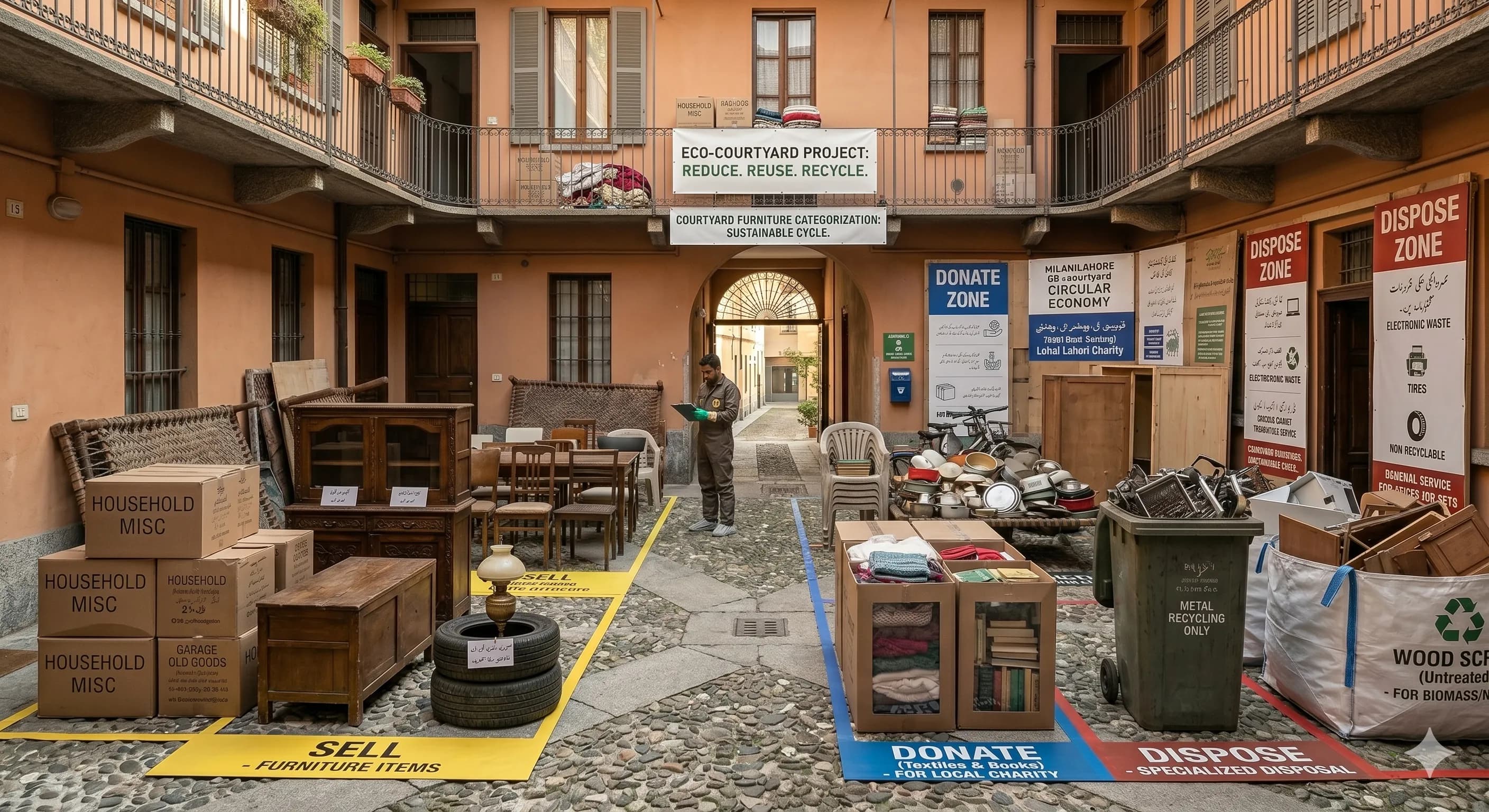 Mobili usati da vendere, donare o smaltire a Milano
