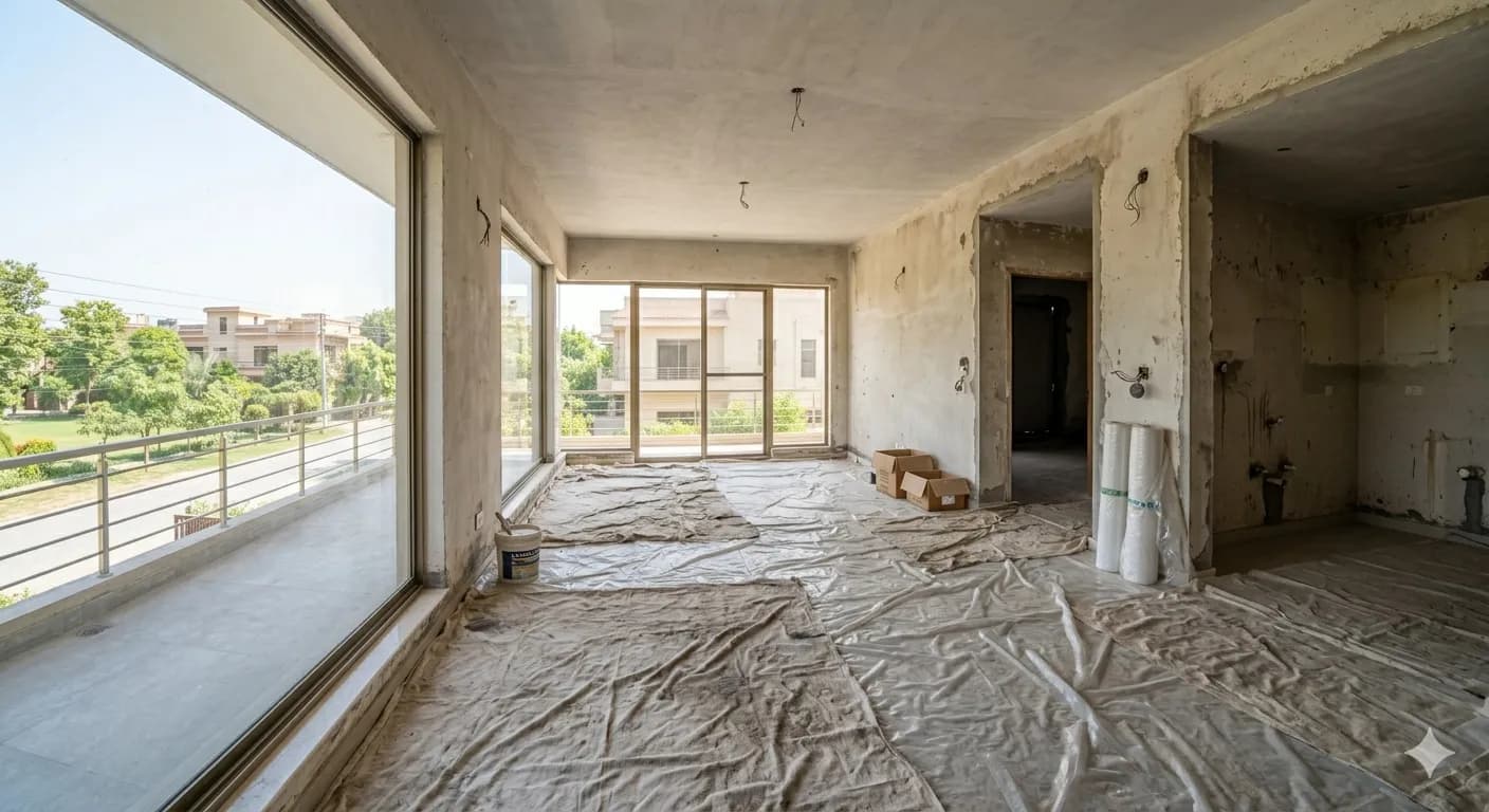Appartamento svuotato e pronto per la ristrutturazione a Milano